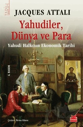 Yahudiler, Dünya ve Para – Jacques Attali – Kırmızı Kedi Yayınevi kitap kapağı