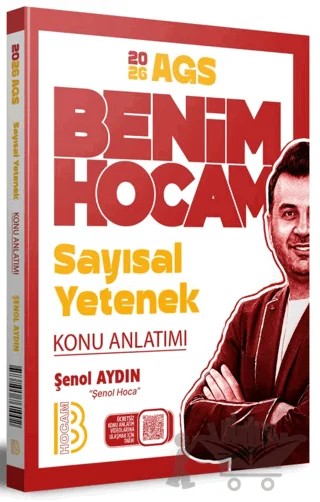 2026 AGS Sayısal Yetenek Konu Anlatımı – Şenol Aydın – Benim Hocam Yayınları kitap kapağı