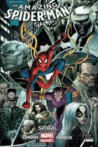 Yeni Amazing Spider-Man Cilt: 5 Spiral – Gerry Conway – Marmara Çizgi kitap kapağı