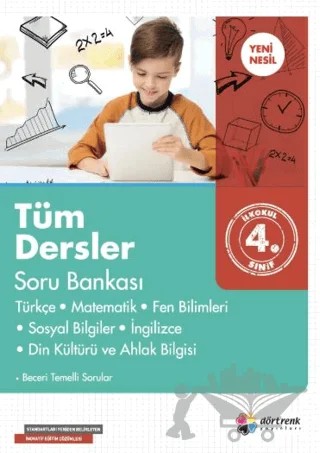 4. Sınıf Tüm Dersler Soru Bankası Rd - Grimer – Kollektif – Dört Renk Yayınları kitap kapağı