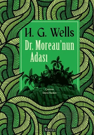 Dr. Moreau'nun Adası (Bez Cilt) – H. G. Wells – Koridor Yayıncılık kitap kapağı
