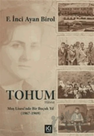 Tohum – F. İnci Ayan Birol – İki Nokta Kitabevi kitap kapağı