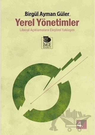 Yerel Yönetimler – Birgül Ayman Güler – İmge Kitabevi Yayınları kitap kapağı