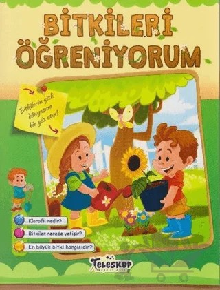 Bitkileri Öğreniyorum – Kolektif – Teleskop Popüler Bilim kitap kapağı