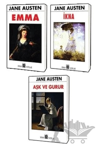 Jane Austen Klasikleri 3 Kitap Set – Jane Austen – Oda Yayınları kitap kapağı