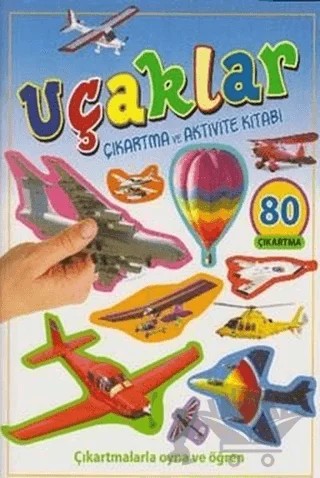 Uçaklar - Çıkartma ve Aktivite Kitabı – Kolektif – Parıltı Yayınları kitap kapağı