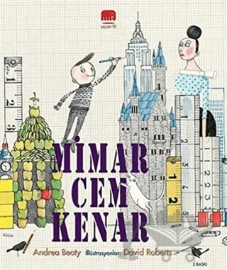 Mimar Cem Kenar – Andrea Beaty – Uçan Fil Yayınları kitap kapağı
