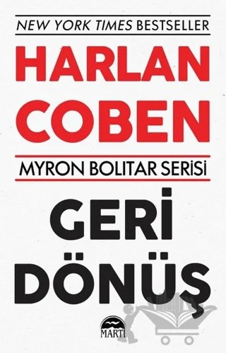 Geri Dönüş - Myron Bolitar Serisi – Harlan Coben – Martı Yayınları kitap kapağı