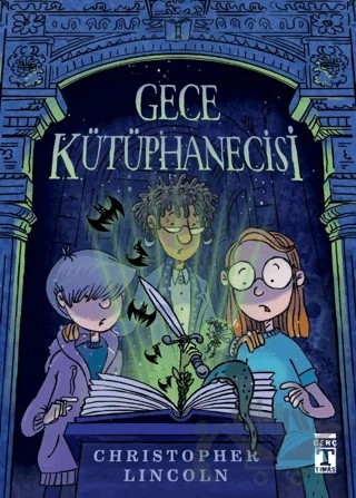 Gece Kütüphanecisi – Christopher Lincoln – Genç Timaş kitap kapağı
