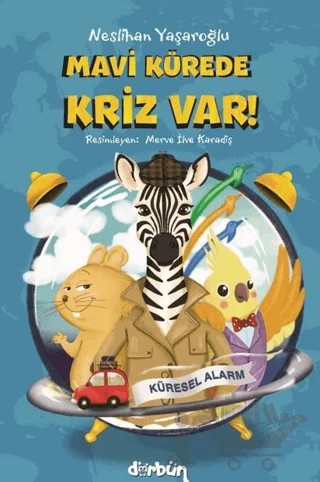 Mavi Kürede Kriz Var! – Neslihan Yaşaroğlu – Dürbün Kitap kitap kapağı