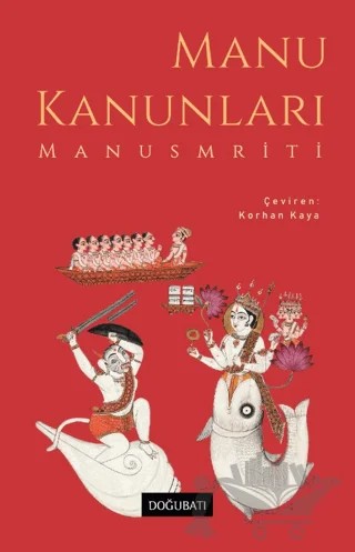 Manu Kanunları – Manusmriti – Doğu Batı Yayınları kitap kapağı