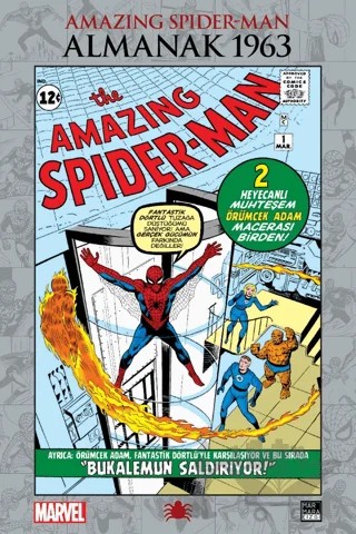 Spider-Man Almanak 1963 – Stan Lee – Marmara Çizgi kitap kapağı