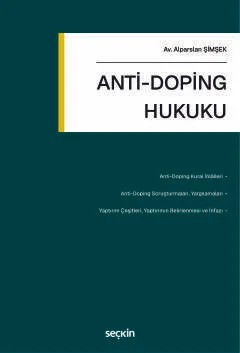 Anti–Doping Hukuku – Alparslan Şimşek – Seçkin Yayıncılık kitap kapağı