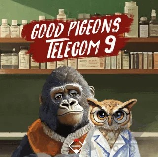 Good Pigeons Telecom 9 – Mehmet Çelik, Veysel Toprak – Buzdağı Yayınevi kitap kapağı