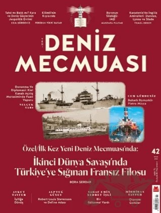 Yeni Deniz Mecmuası Sayı: 42 - Eylül 2026 – Yeni Deniz Mecmuası Dergisi kitap kapağı
