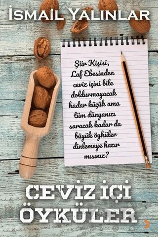 Ceviz İçi Öyküler – İsmail Yalınlar – Cinius Yayınları kitap kapağı