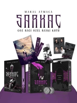 Sarkaç 2: Göz Bağı - Özel Baskı Tek Kitaplık Kutu – Maral Atmaca – Ephesus Yayınları kitap kapağı