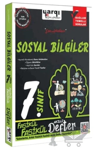 7. Sosyal Bilgiler Fasikül Fasikül Akıllı Defter – Kolektif – Yargı Yayınevi kitap kapağı