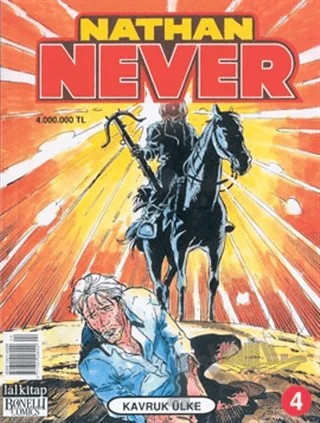 Nathan Never Kavruk Ülke Sayı: 4 – Lal Kitap kitap kapağı