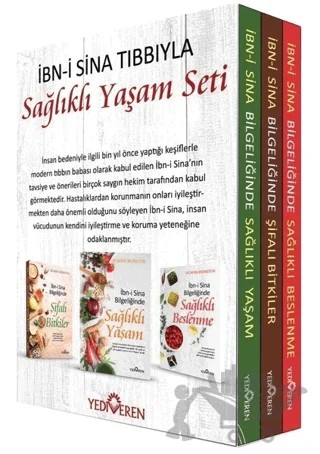 İbn-i Sina Tıbbıyla Sağlıklı Yaşam Seti – Delmira Weinstein – Yediveren Yayınları kitap kapağı
