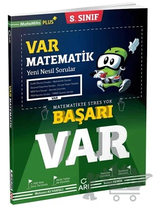 8. Sınıf Var Matematik Yeni Nesil Soru Bankası – Mehmet Ali Varışlı, Samet Demir – Arı Yayıncılık kitap kapağı