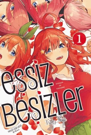 Eşsiz Beşizler 1 – Negi Haruba – Gerekli Şeyler Yayıncılık kitap kapağı