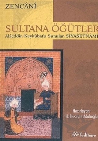 Sultana Öğütler – Zencani – Yeditepe Yayınevi kitap kapağı