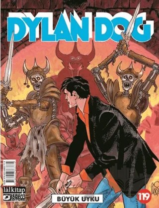 Dylan Dog Sayı 119 – Tito Faraci – Lal Kitap kitap kapağı