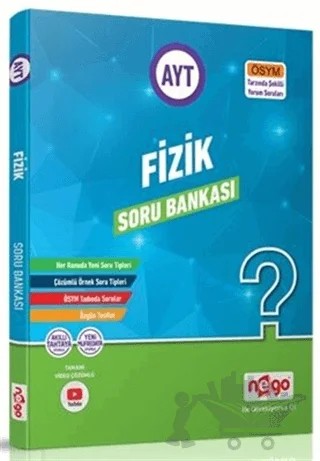 AYT Fizik Soru Bankası – Kolektif – Nego Yayınları kitap kapağı
