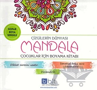 Çizgilerin Dünyası - Mandala Çocuklar İçin Boyama Kitabı – Kolektif – Bulut Eğitim ve Kültür Yayınları kitap kapağı