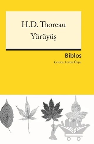 Yürüyüş – Henry David Thoreau – Biblos Kitabevi kitap kapağı