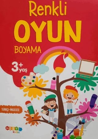 Hoby Kidss Renkli Oyun +3 Yaş Boyama – Kolektif – Hobby Kids kitap kapağı