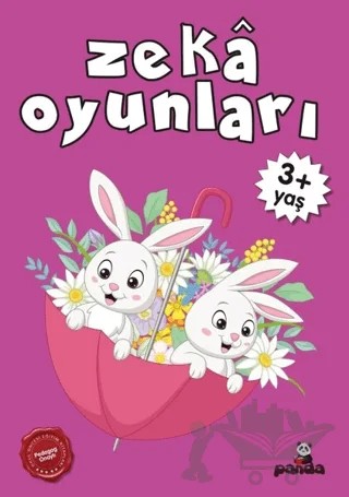 Zeka Oyunları +3 Yaş – Afife Çoruk – Beyaz Panda Yayınları kitap kapağı
