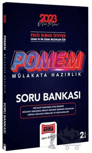 Yargı Yayınları 2023 POMEM Mülakata Hazırlık Soru Bankası – Kolektif – Yargı Yayınevi kitap kapağı