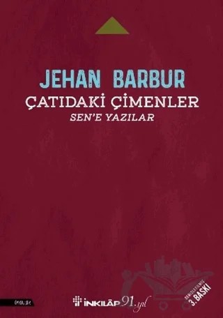 Çatıdaki Çimenler – Jehan Barbur – İnkılap Kitabevi kitap kapağı
