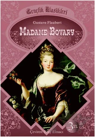 Madame Bovary – Gustave Flaubert – Kirpi Yayıncılık kitap kapağı