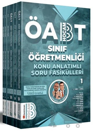 ÖABT Sınıf Öğretmenliği Konu Anlatımlı Soru Fasikülleri (7 Kitap) – Kolektif – Benim Hocam Yayınları kitap kapağı