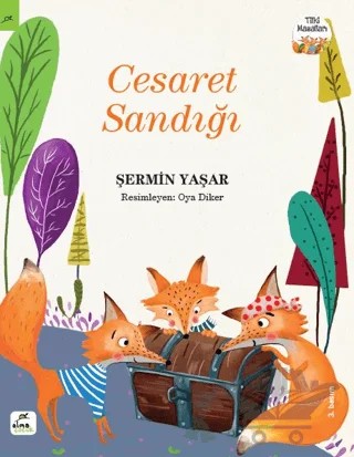 Cesaret Sandığı – Şermin Yaşar – Elma Çocuk kitap kapağı