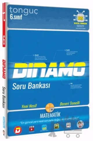 6. Sınıf Matematik Dinamo Soru Bankası – Kolektif – Tonguç Akademi kitap kapağı