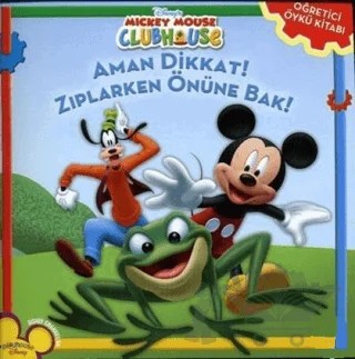 Aman Dikkat! Zıplarken Önüne Bak – Kolektif – Doğan Egmont Yayıncılık kitap kapağı