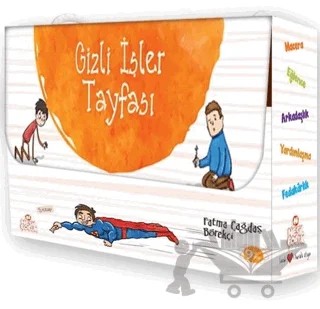 Gizli İşler Tayfası Set (5 Cilt Takım) – Fatma Çağdaş Börekçi – Nesil Çocuk Yayınları kitap kapağı