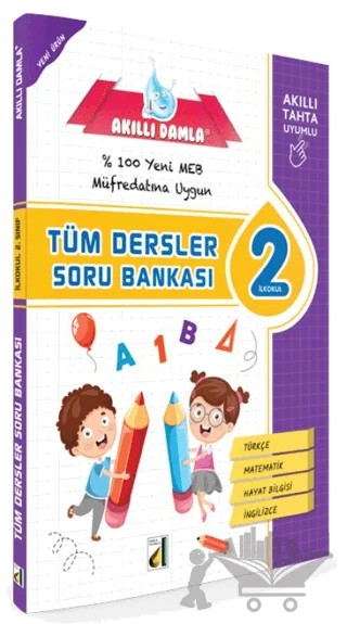 2. Sınıf Tüm Dersler Soru Bankası – Kolektif – Damla Yayınevi kitap kapağı