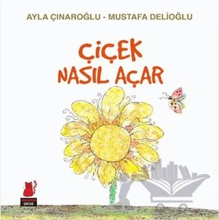 Çiçek Nasıl Açar – Ayla Çınaroğlu – Kırmızı Kedi Çocuk kitap kapağı