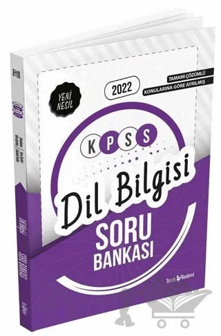 2022 KPSS Dil Bilgisi Soru Bankası – Kolektif – Tercih Akademi Yayınları kitap kapağı