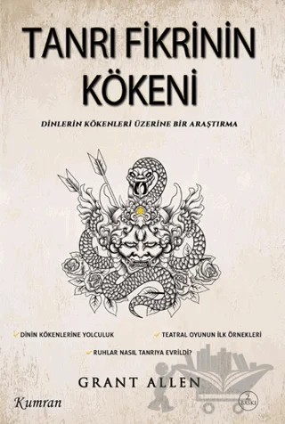 Tanrı Fikrinin Kökeni – Grant Allen – Kumran Yayınları kitap kapağı