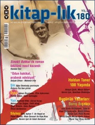 Kitap-lık Sayı: 180 Aylık Edebiyat Dergisi – Yapı Kredi Yayınları kitap kapağı