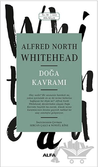 Doğa Kavramı – Alfred North Whitehead – Alfa Yayınları kitap kapağı