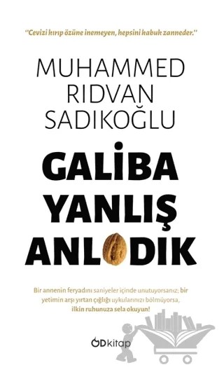 Galiba Yanlış Anladık – Muhammed Rıdvan Sadıkoğlu – Od Kitap kitap kapağı