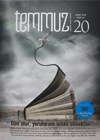 Temmuz Aylık Edebiyat, Sanat ve Fikriyat Dergisi Sayı: 20 Mart 2018 – Temmuz Dergisi kitap kapağı