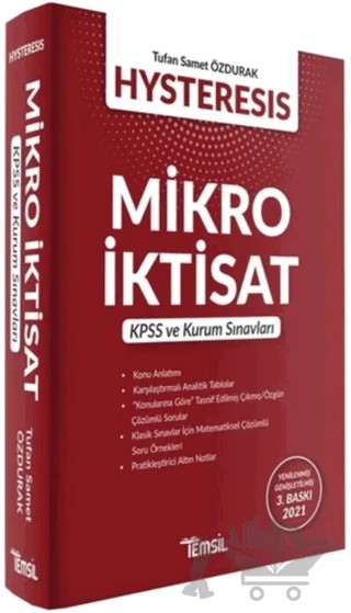 2021 Hysteresis - Mikro İktisat – Tufan Samet Özdurak – Temsil Kitap kitap kapağı